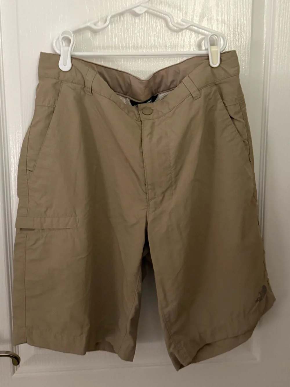 The North Face Men's Tan and Grey Cargo Shorts x2